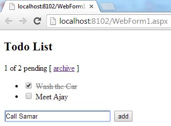 Archive Completed Work in Todo List